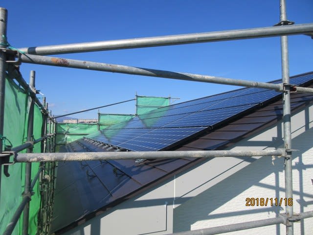 太陽光パネル設置